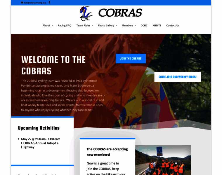 Cobrascycling.org thumbnail