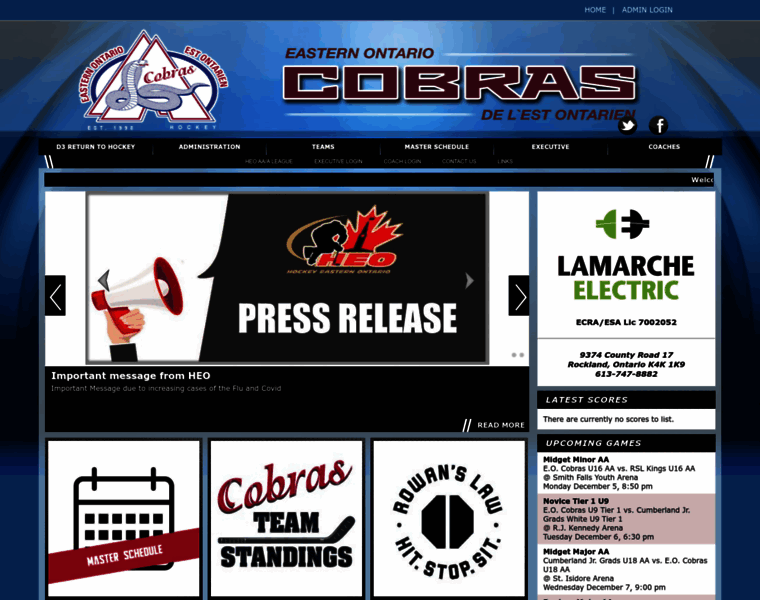 Cobrashockeyaa.net thumbnail