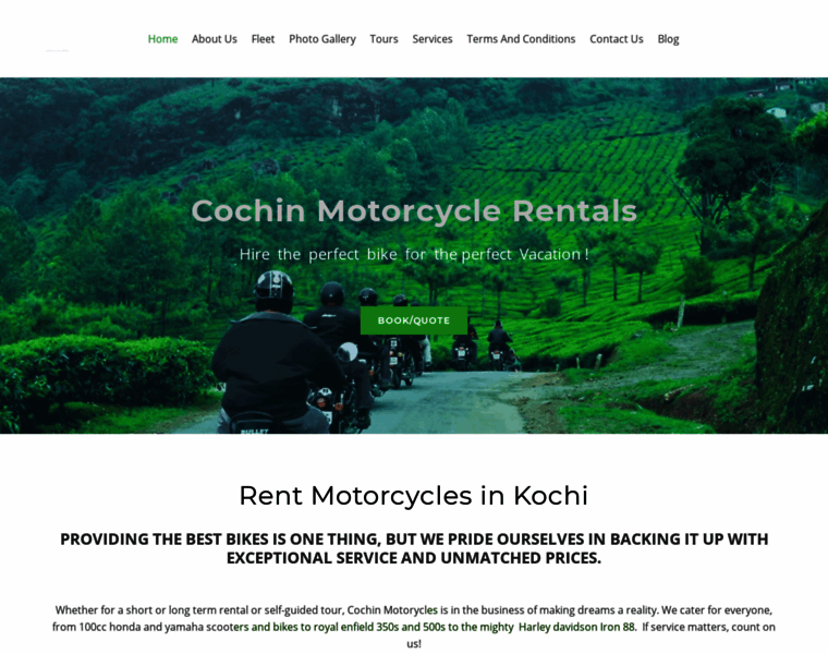 Cochinmotorcycles.com thumbnail