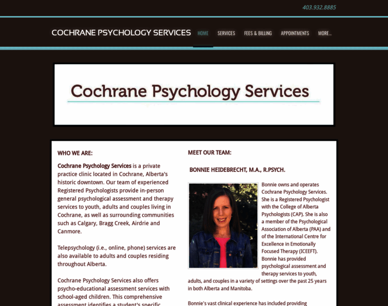 Cochranepsychologyservices.com thumbnail