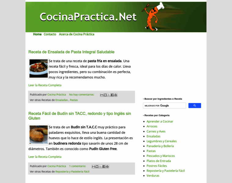 Cocinapractica.net thumbnail