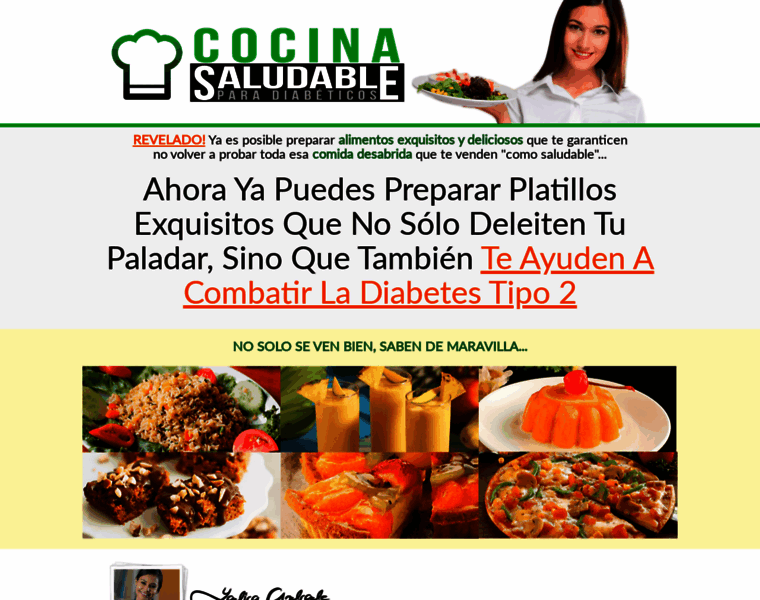 Cocinasaludableparadiabeticos.com thumbnail