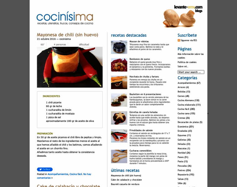 Cocinisima.com thumbnail