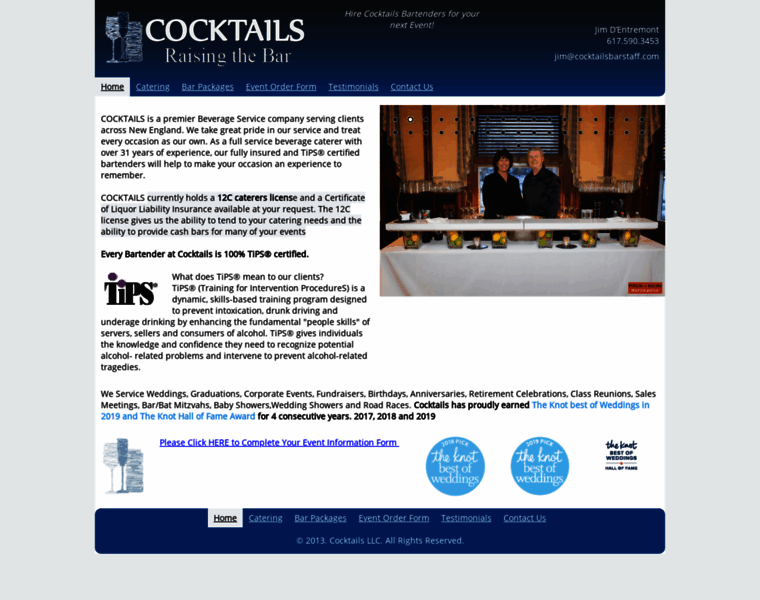Cocktailsbarstaff.com thumbnail
