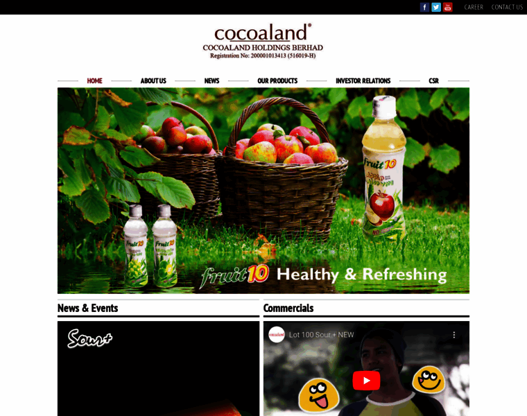 Cocoaland.com thumbnail
