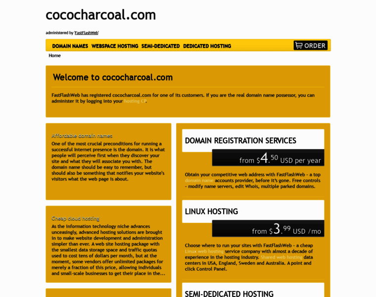 Cococharcoal.com thumbnail