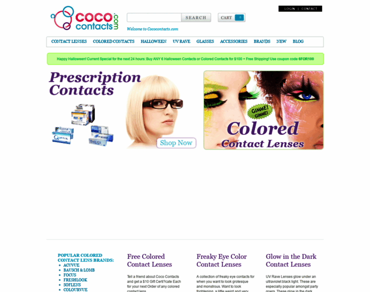Cococontacts.com thumbnail