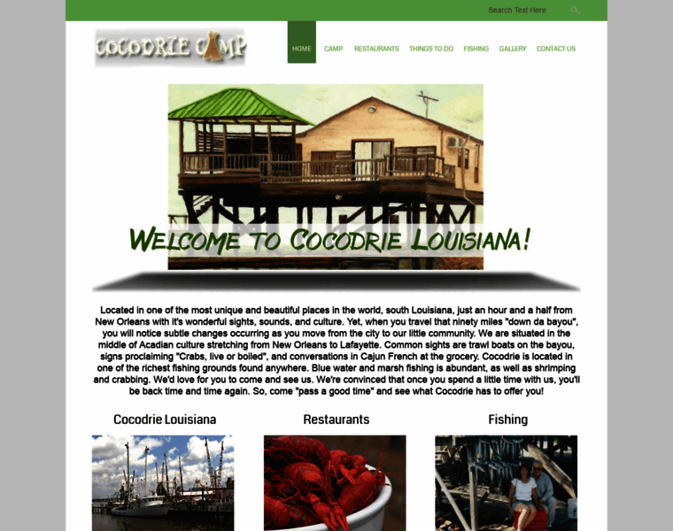 Cocodriecamp.com thumbnail