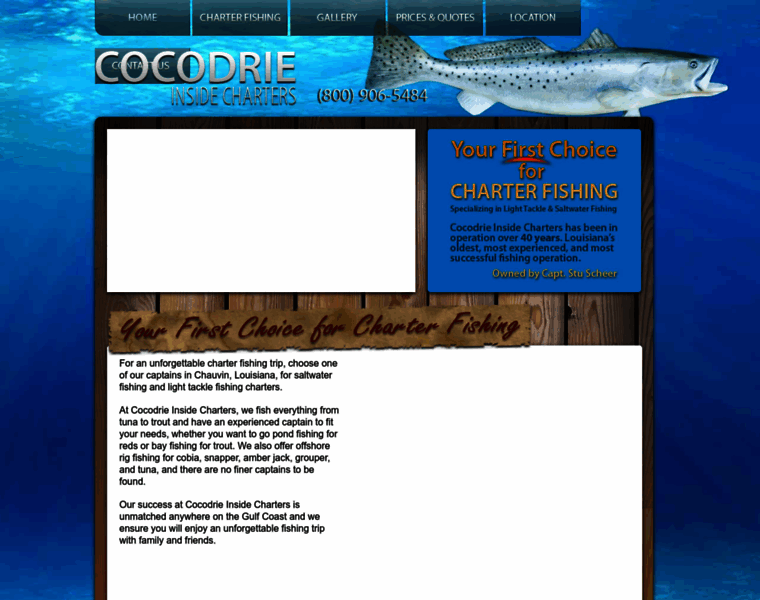 Cocodrieinsidecharters.com thumbnail Cocodrieinsidecharters.com thumbnail
