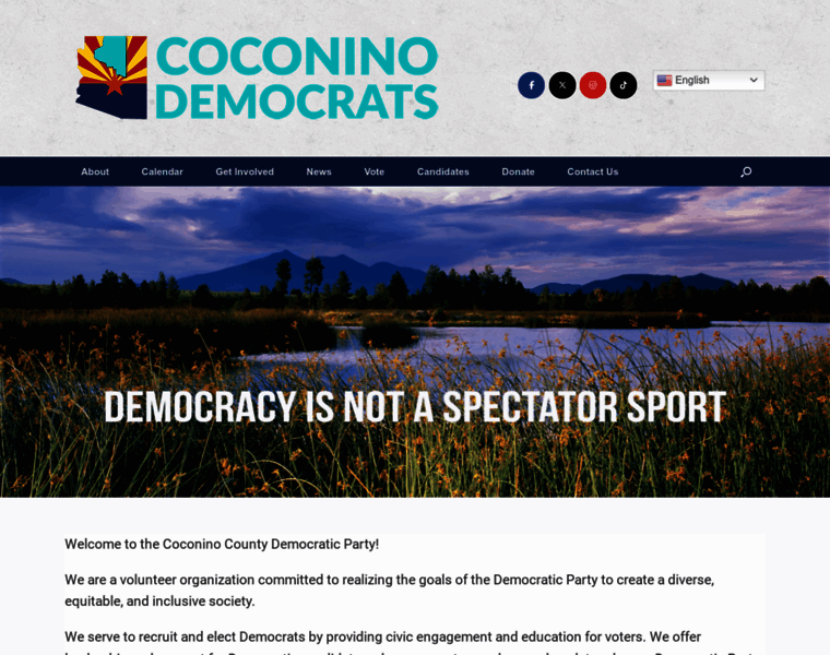 Coconinodemocrats.org thumbnail
