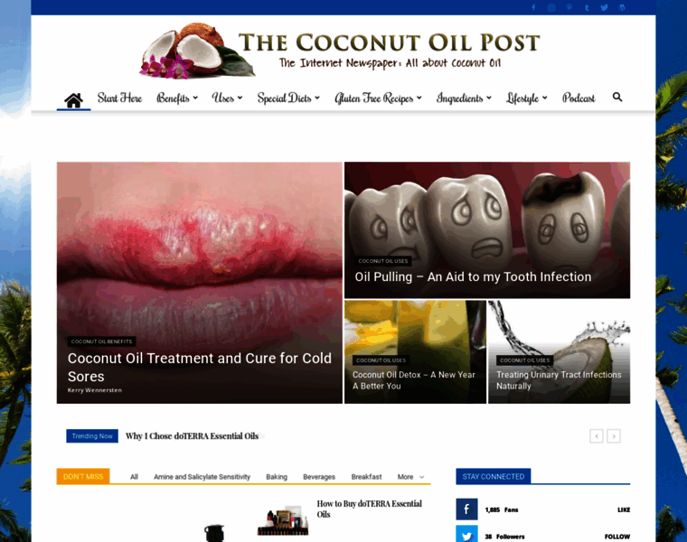 Coconutoilpost.com thumbnail