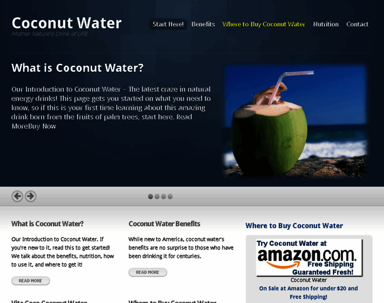 Coconutwaterlife.com thumbnail