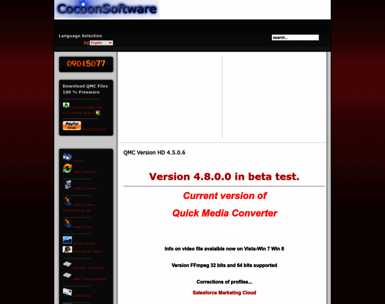 Cocoonsoftware.com thumbnail