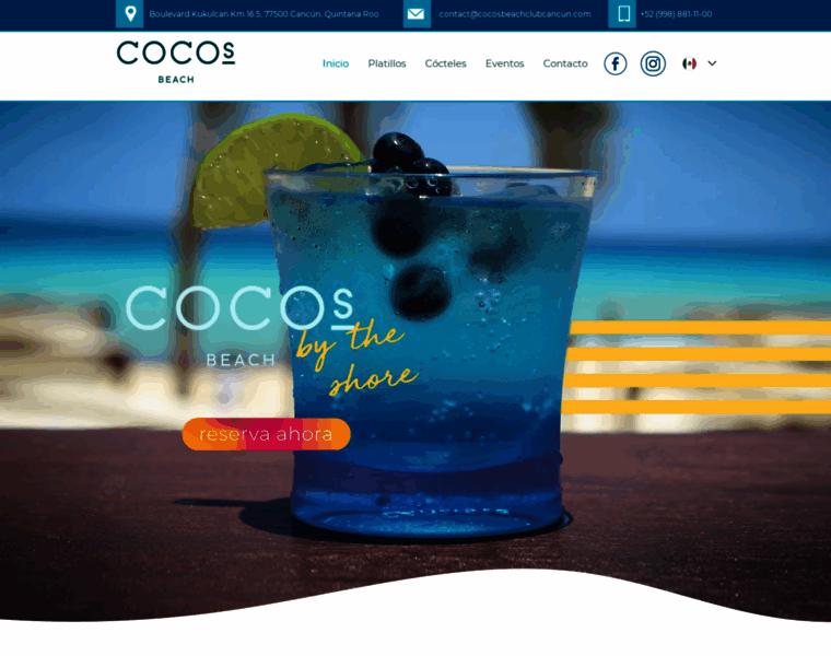 Cocosbeachclubcancun.com thumbnail