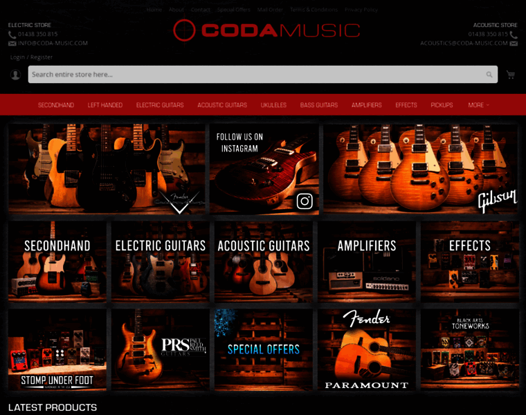 Coda-music.com thumbnail
