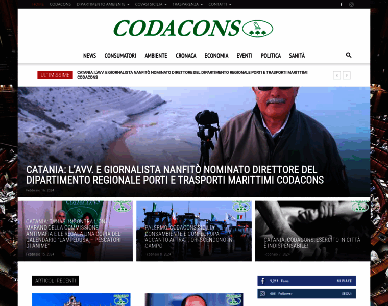 Codaconsicilia.it thumbnail