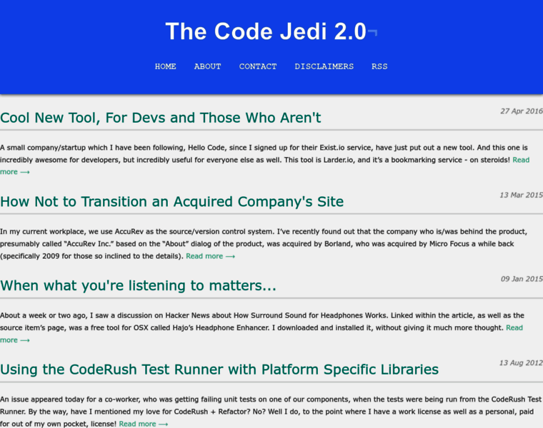 Code-jedi.com thumbnail