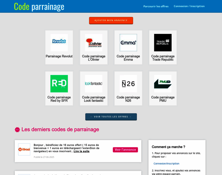 Code-parrainage.net thumbnail