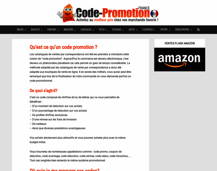 Code-promotion.fr thumbnail