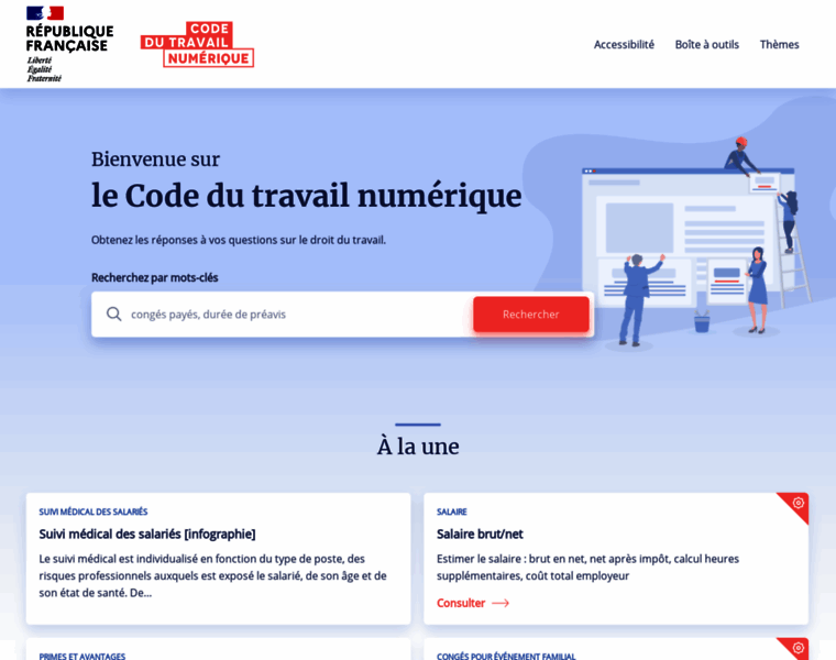 Code.travail.gouv.fr thumbnail