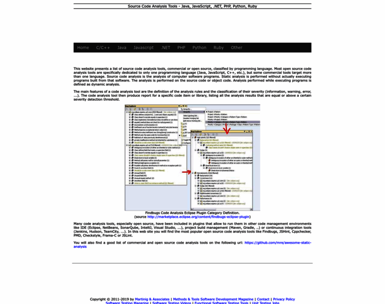 Codeanalysistools.com thumbnail Codeanalysistools.com thumbnail