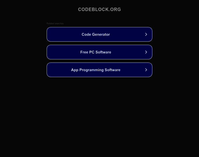 Codeblock.org thumbnail
