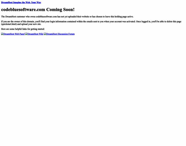 Codebluesoftware.com thumbnail