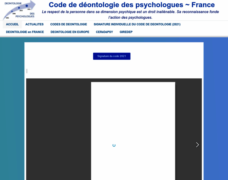 Codededeontologiedespsychologues.fr thumbnail