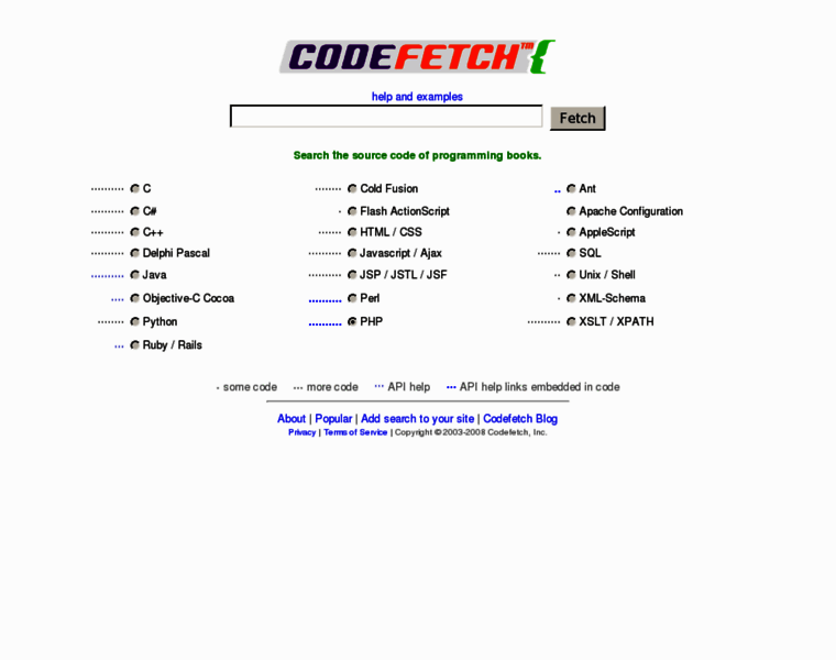 Codefetch.com thumbnail