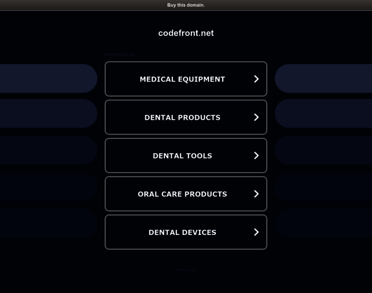 Codefront.net thumbnail