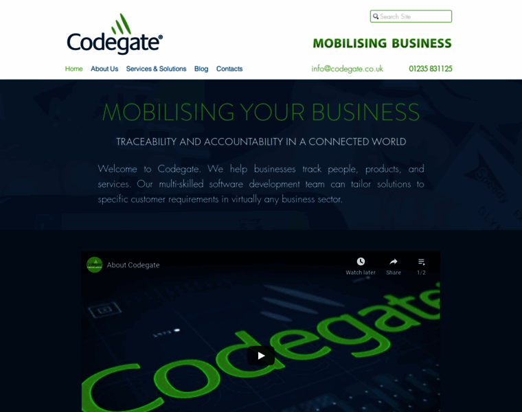 Codegate.co.uk thumbnail