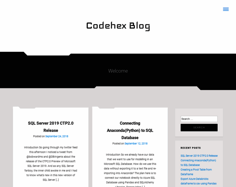 Codehex.co.za thumbnail