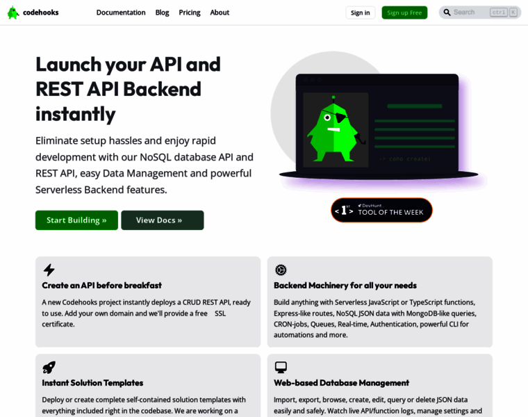 Codehooks.io thumbnail Codehooks.io thumbnail