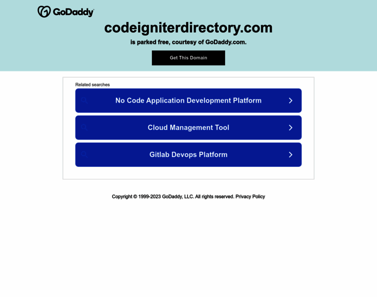 Codeigniterdirectory.com thumbnail