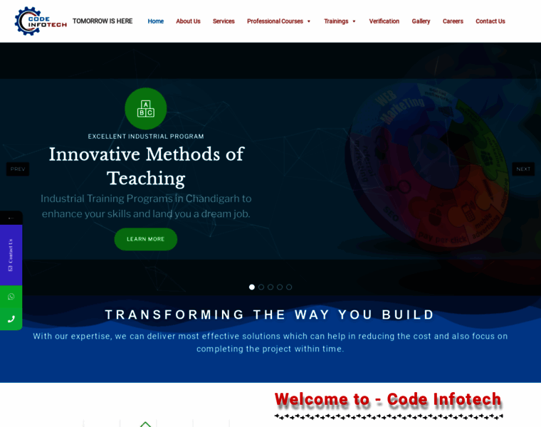 Codeinfotech.co.in thumbnail