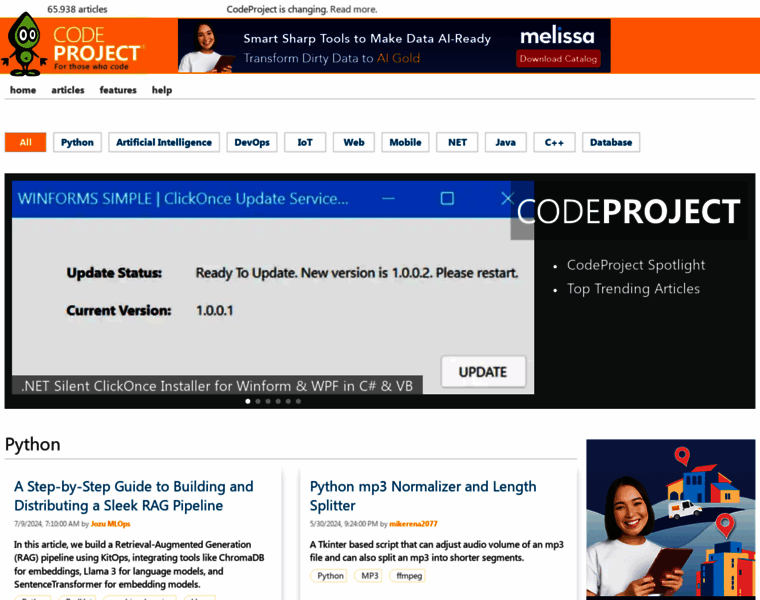 Codeproject.com thumbnail Codeproject.com thumbnail