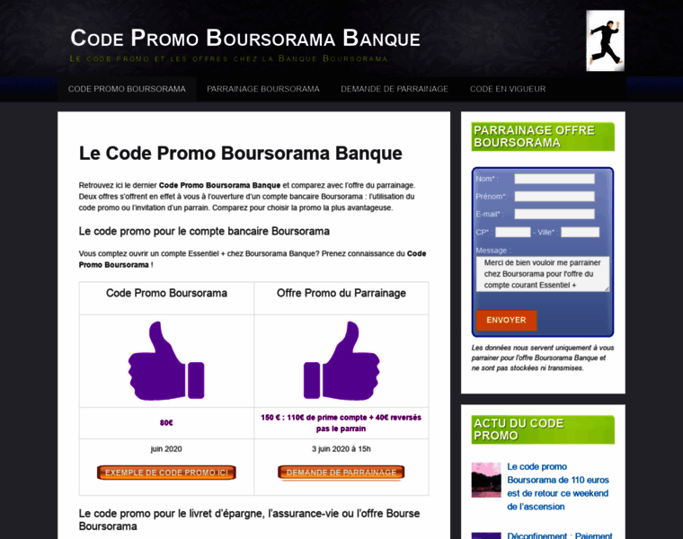 Codepromobanque.fr thumbnail