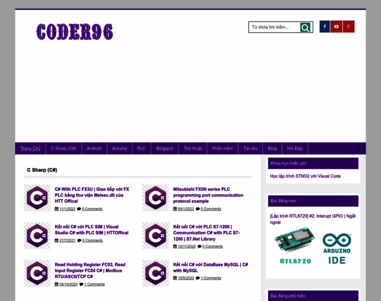 Coder96.com thumbnail