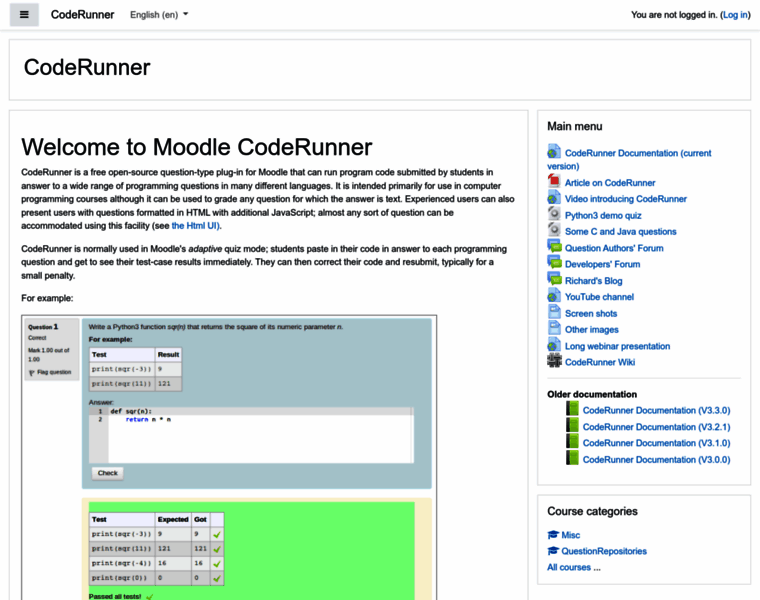 Coderunner.org.nz thumbnail
