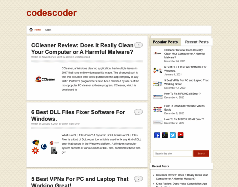 Codescoder.com thumbnail