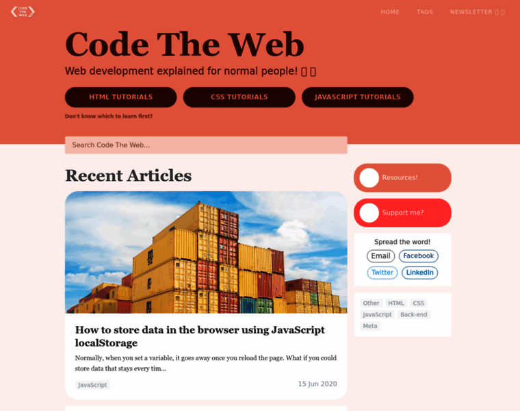 Codetheweb.blog thumbnail Codetheweb.blog thumbnail