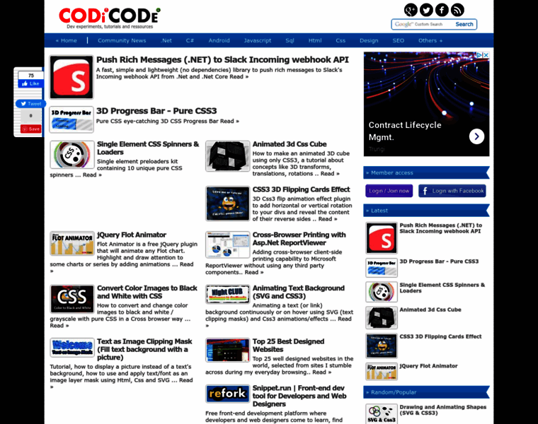 Codicode.com thumbnail