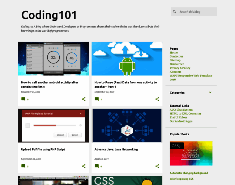 Coding101.in thumbnail