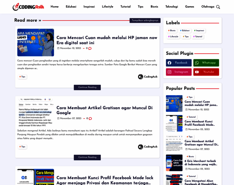 Codingasik.com thumbnail Codingasik.com thumbnail