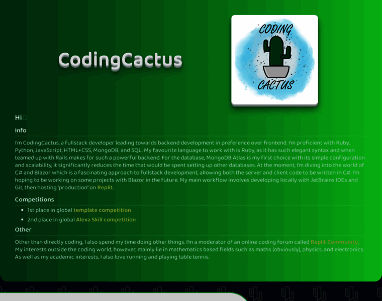 Codingcactus.codingcactus.repl.co thumbnail