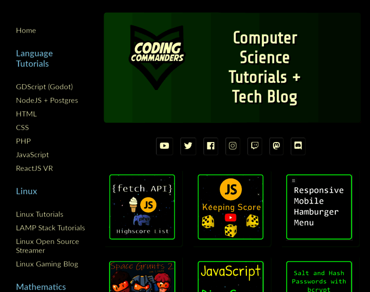 Codingcommanders.com thumbnail