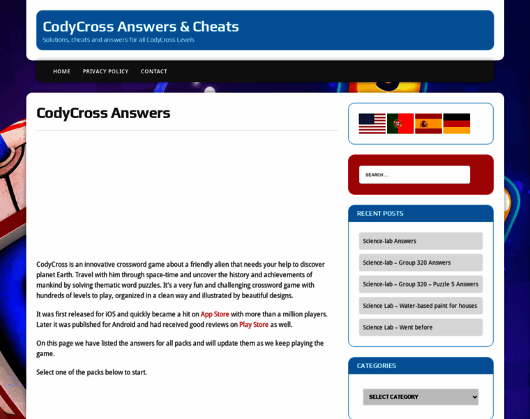 Codycross-answers.com thumbnail