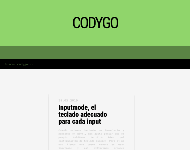 Codygo.es thumbnail