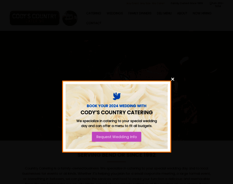 Codyscatering.com thumbnail