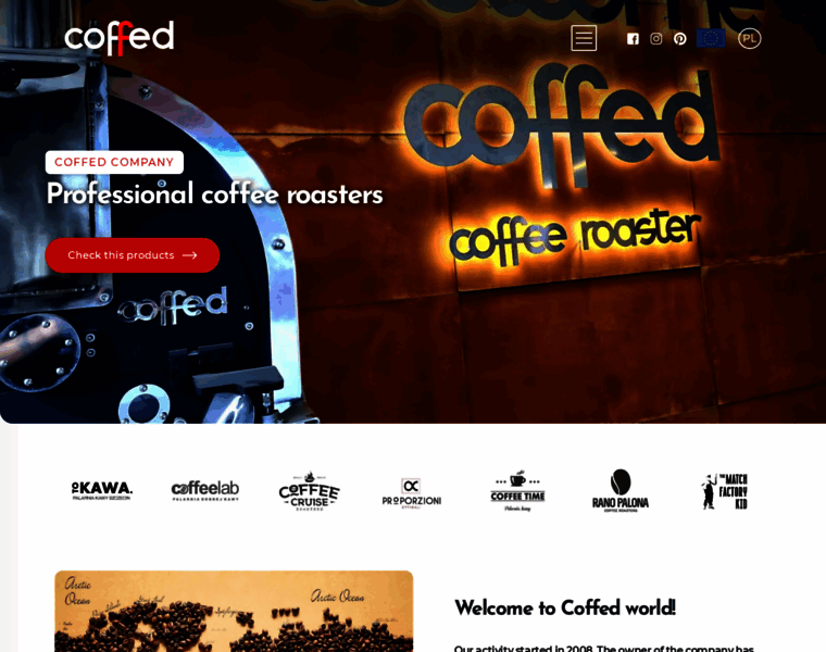 Coffedroasters.com thumbnail